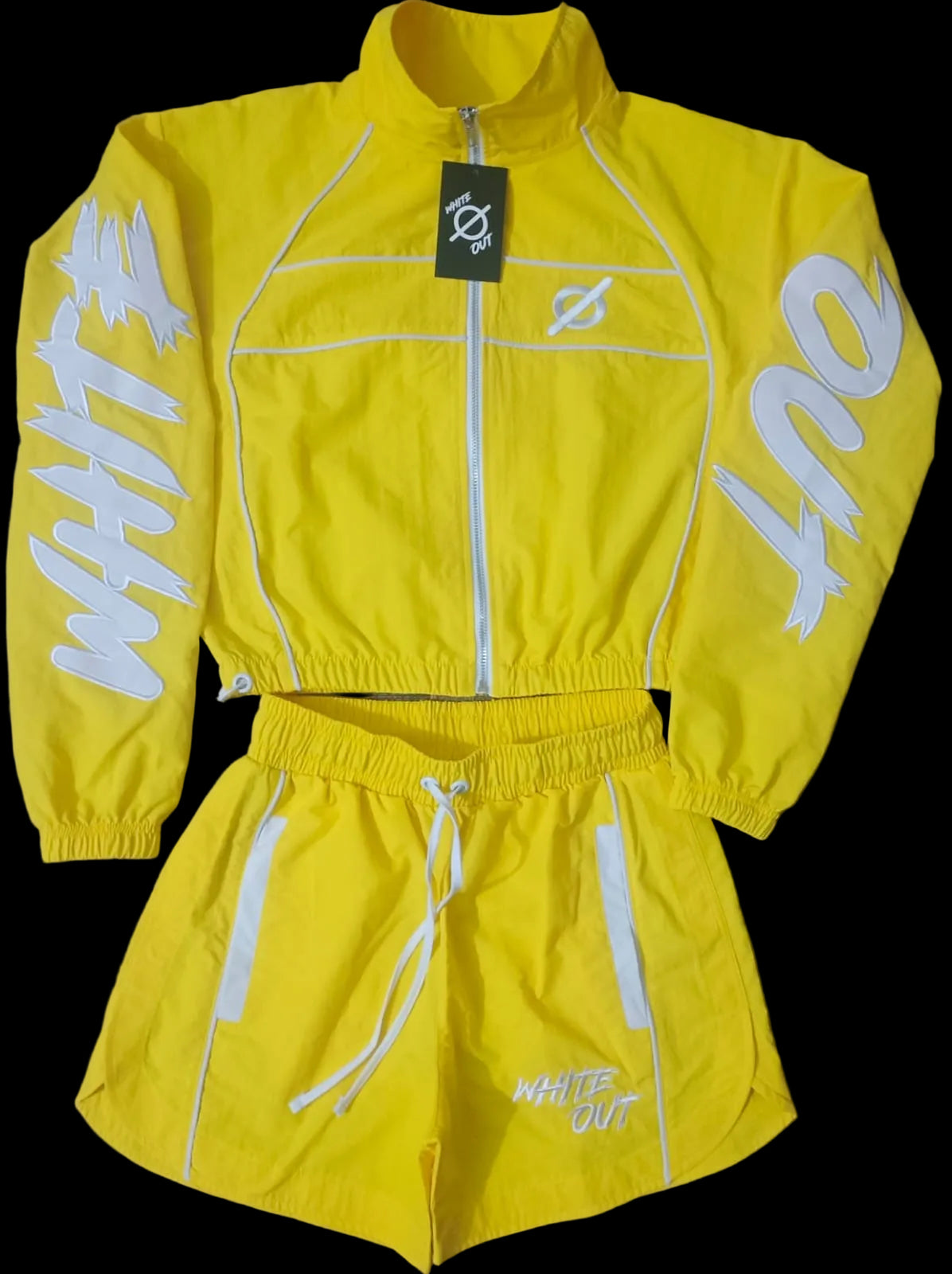 Windbreaker Crop Set
