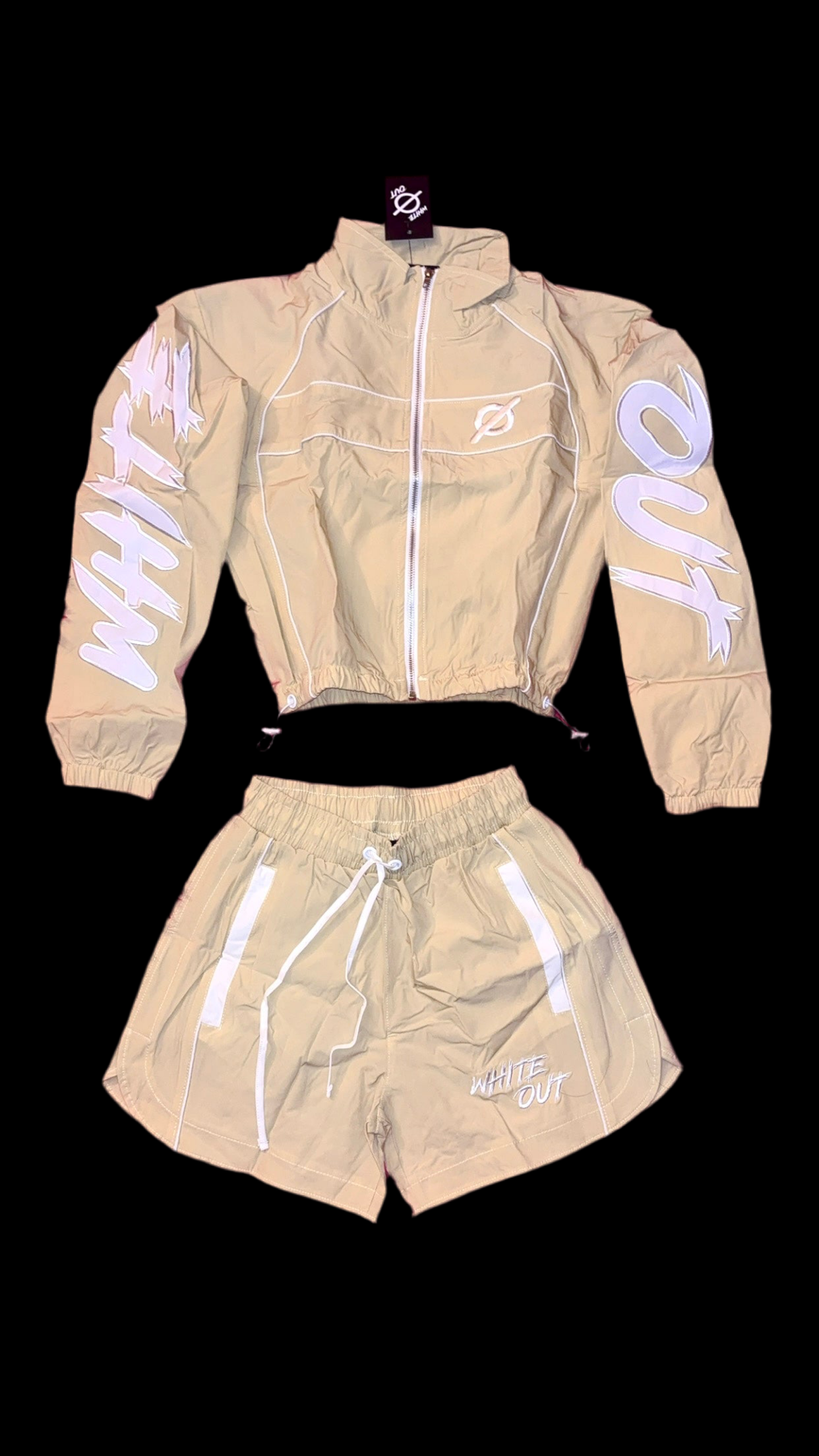 Windbreaker Crop Set
