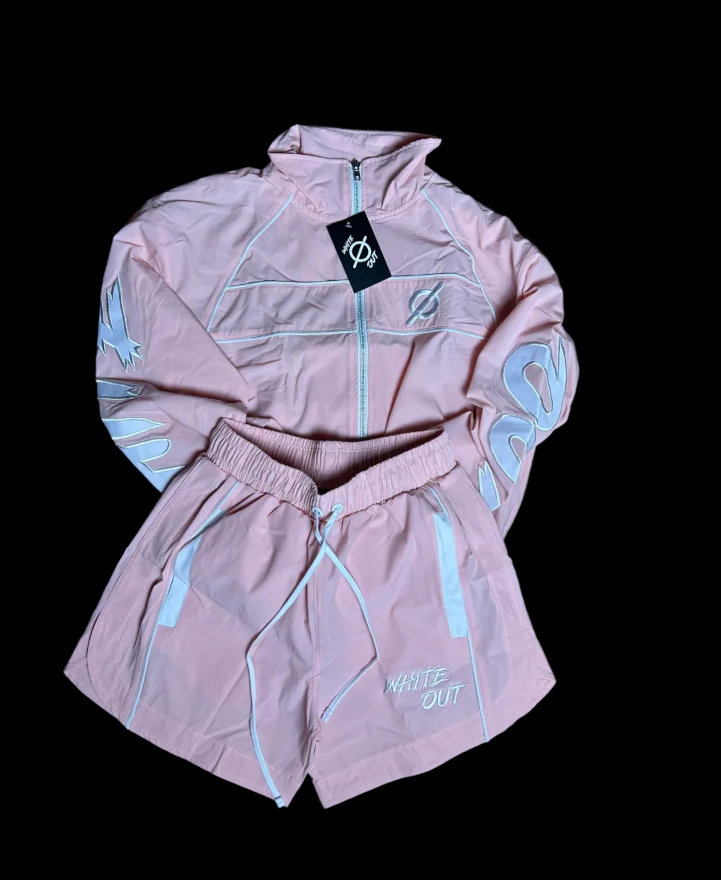 Windbreaker Crop Set
