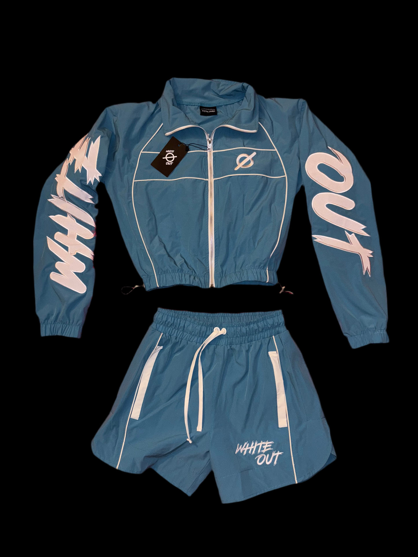 Windbreaker Crop Set