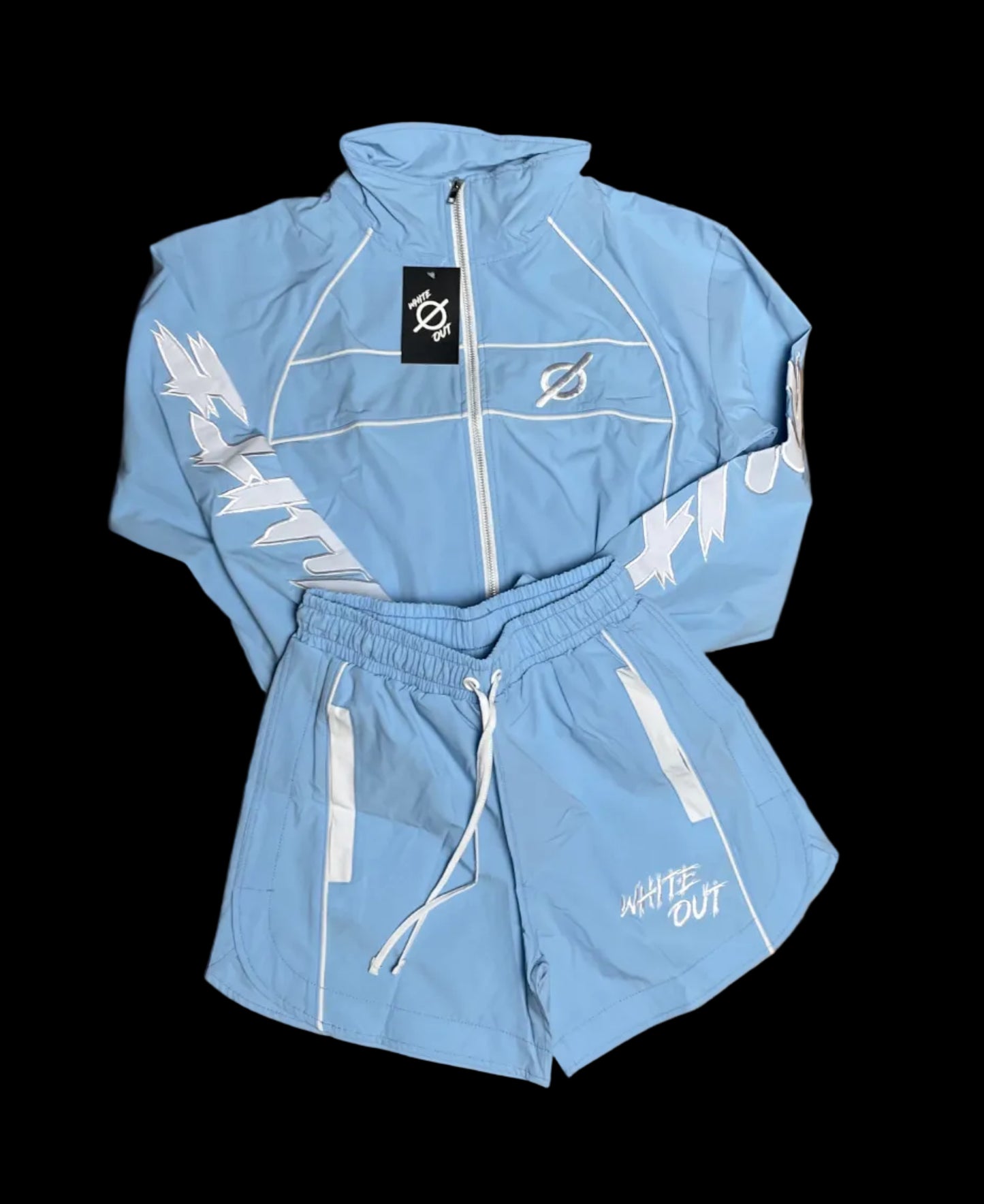 Windbreaker Crop Set