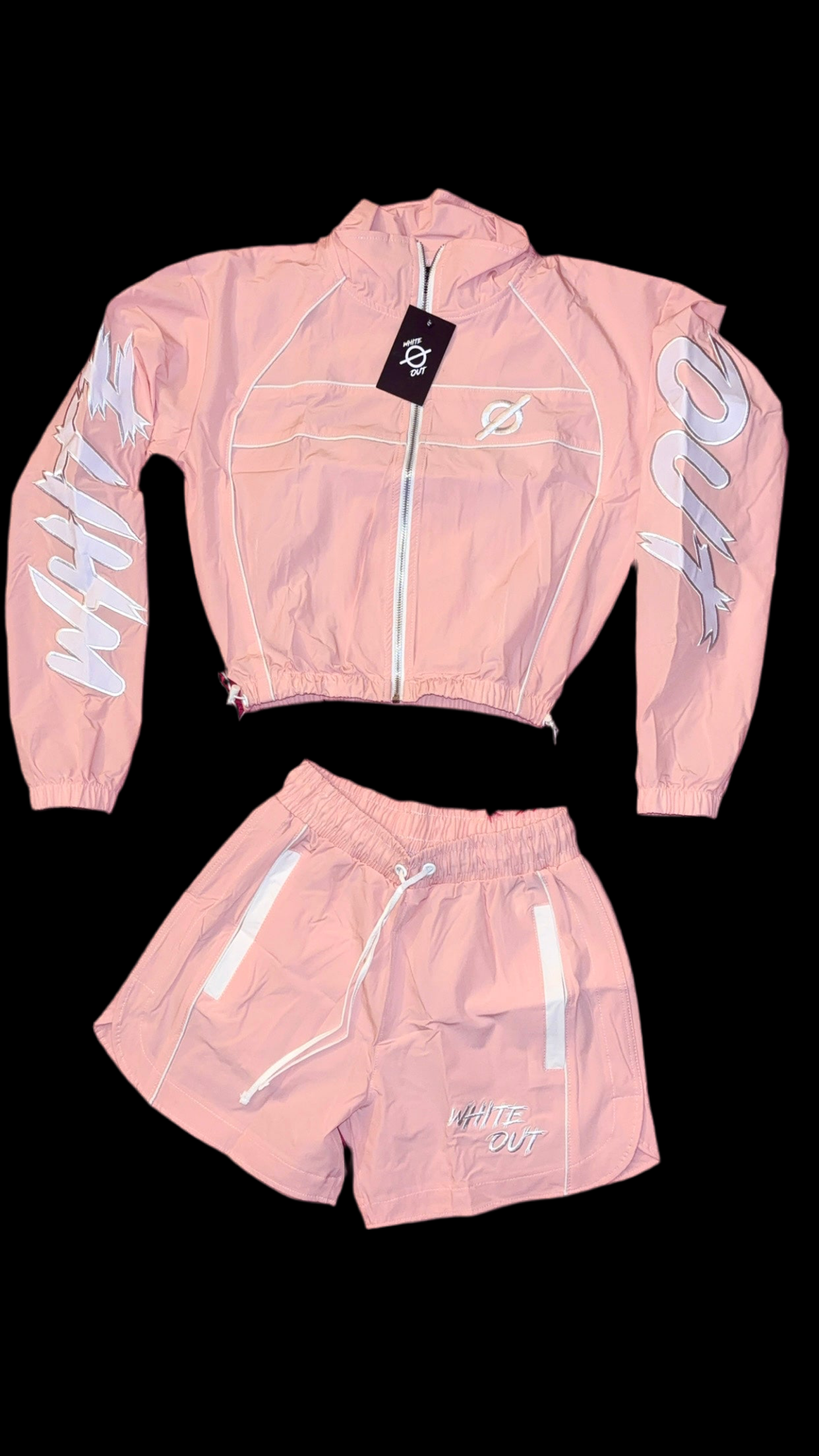Windbreaker Crop Set